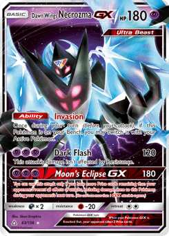 Dawn Wings Necrozma-GX 63 — Ultra Prism