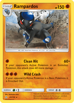 Carta Rampardos 65 do set Ultra Prism — Pokémon TCG | Bynx