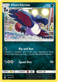 Honchkrow 72 — Ultra Prism