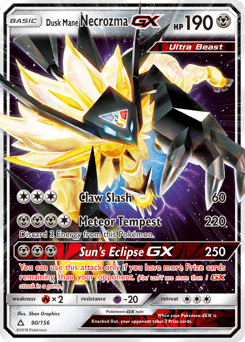 Dusk Mane Necrozma-GX 90 — Ultra Prism