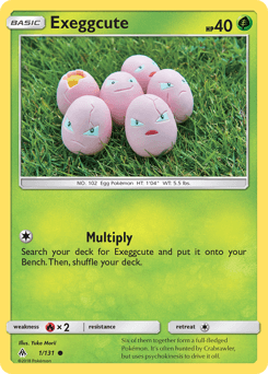 Exeggcute 1 — Forbidden Light