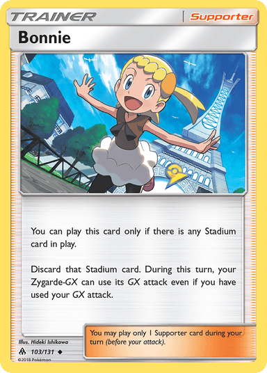 Carta Bonnie 103/131 do set Forbidden Light — Pokémon TCG | Bynx