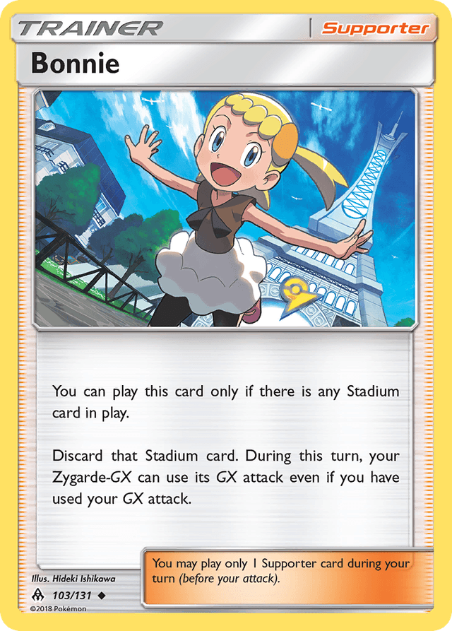 Carta Bonnie 103/131 do set Forbidden Light — Pokémon TCG | Bynx