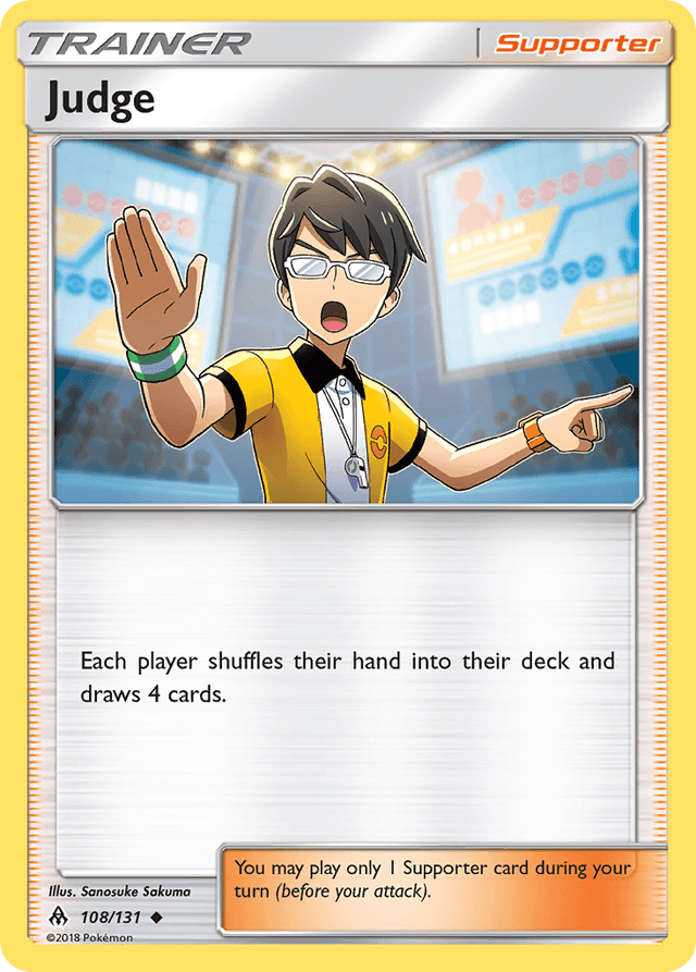 Carta Judge 108/131 do set Forbidden Light — Pokémon TCG | Bynx