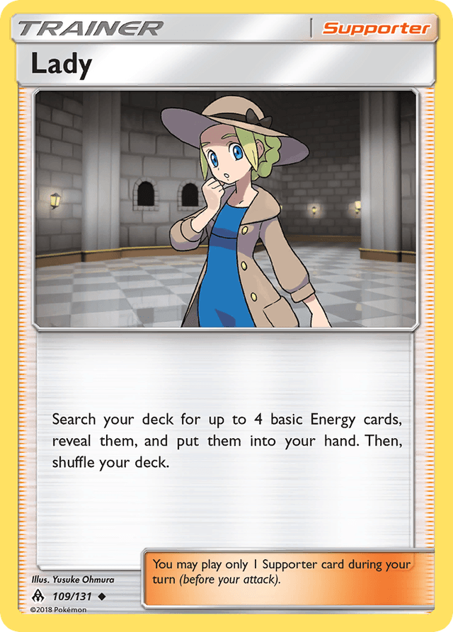 Carta Lady 109/131 do set Forbidden Light — Pokémon TCG | Bynx