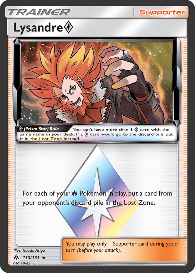 Carta Lysandre ◇ 110/131 do set Forbidden Light — Pokémon TCG | Bynx