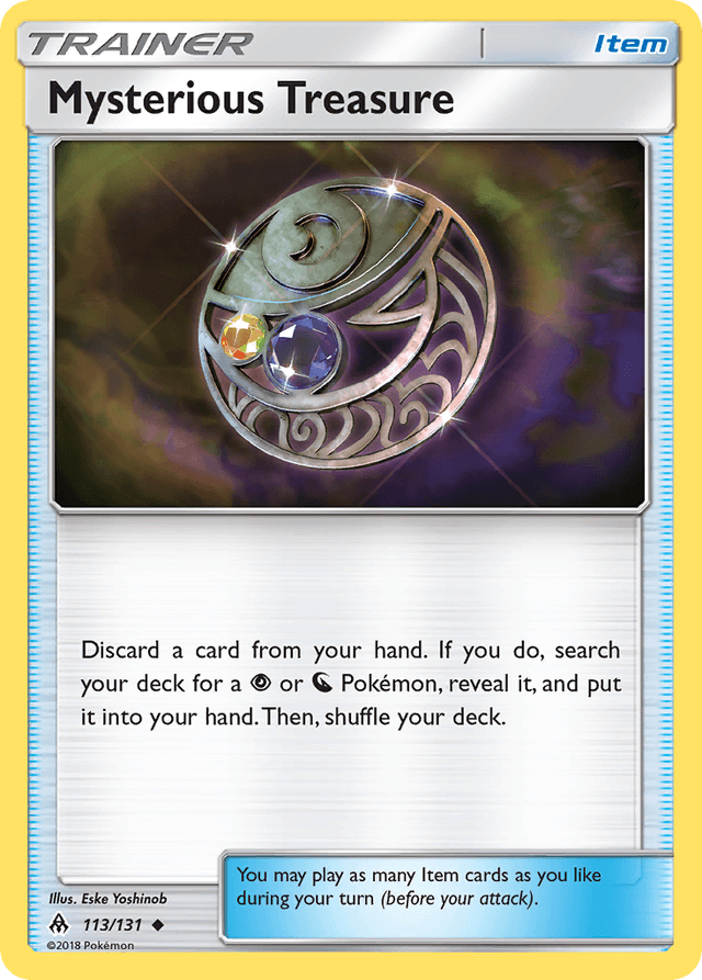 Carta Mysterious Treasure 113/131 do set Forbidden Light — Pokémon TCG | Bynx