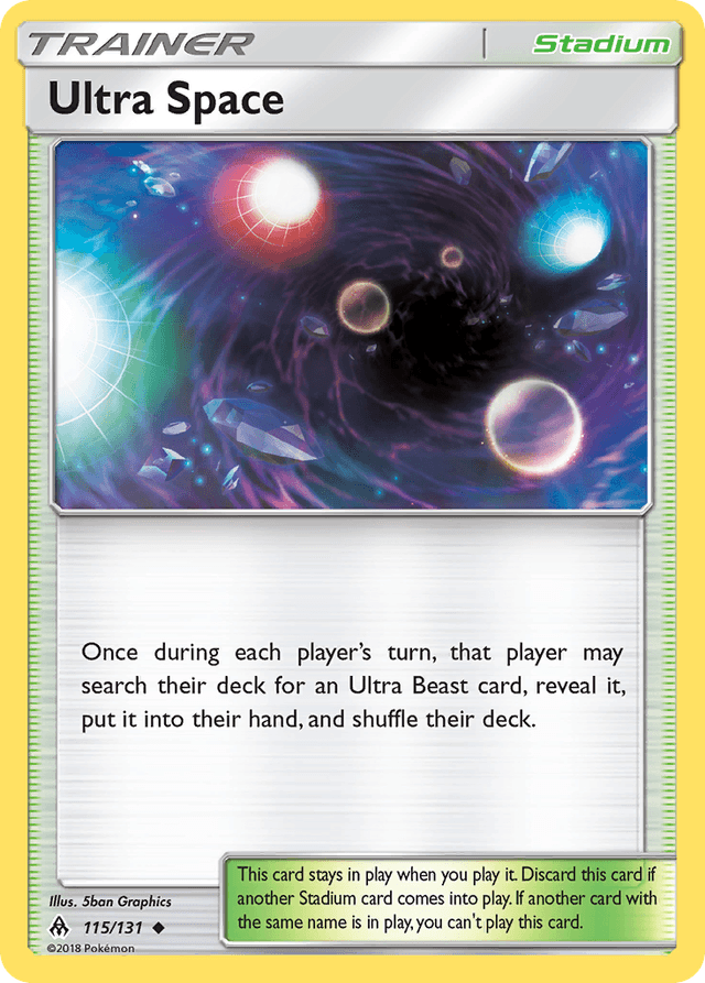 Carta Ultra Space 115/131 do set Forbidden Light — Pokémon TCG | Bynx