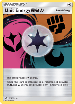 Unit Energy FightingDarknessFairy 118/131 — Forbidden Light