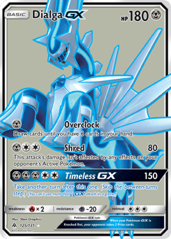 Dialga-GX 125 — Forbidden Light