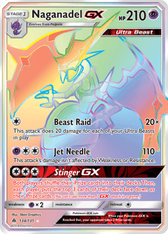 Naganadel-GX 134 — Forbidden Light