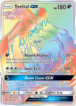Yveltal-GX 137 — Forbidden Light