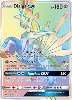 Dialga-GX 138 — Forbidden Light