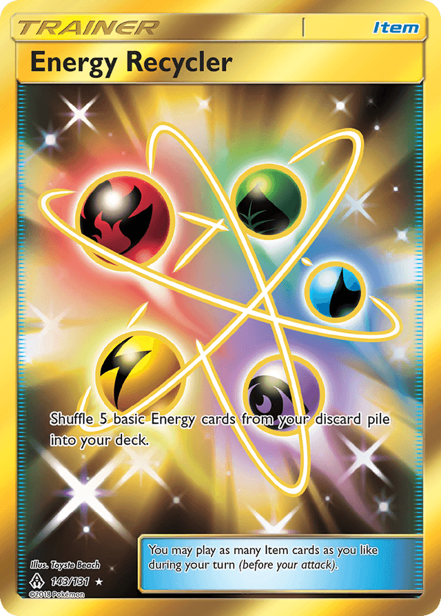 Carta Energy Recycler 143/131 do set Forbidden Light — Pokémon TCG | Bynx