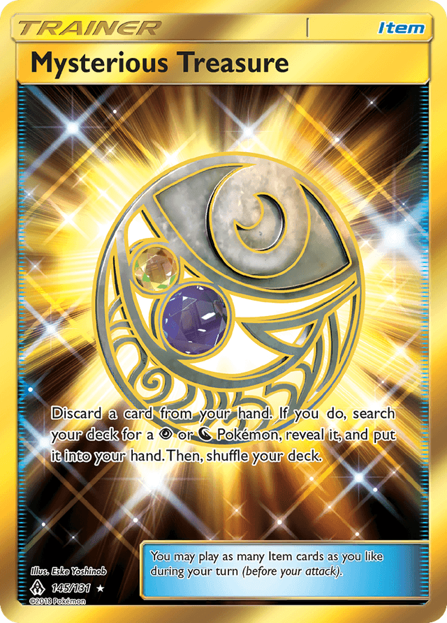 Carta Mysterious Treasure 145/131 do set Forbidden Light — Pokémon TCG | Bynx