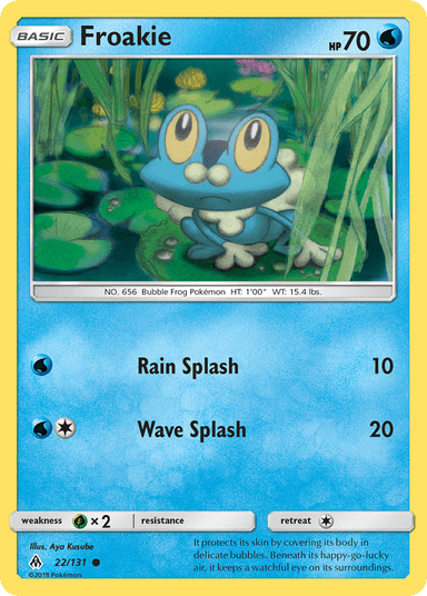 Carta Froakie 22/131 do set Forbidden Light — Pokémon TCG | Bynx