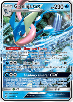 Greninja-GX 24 — Forbidden Light