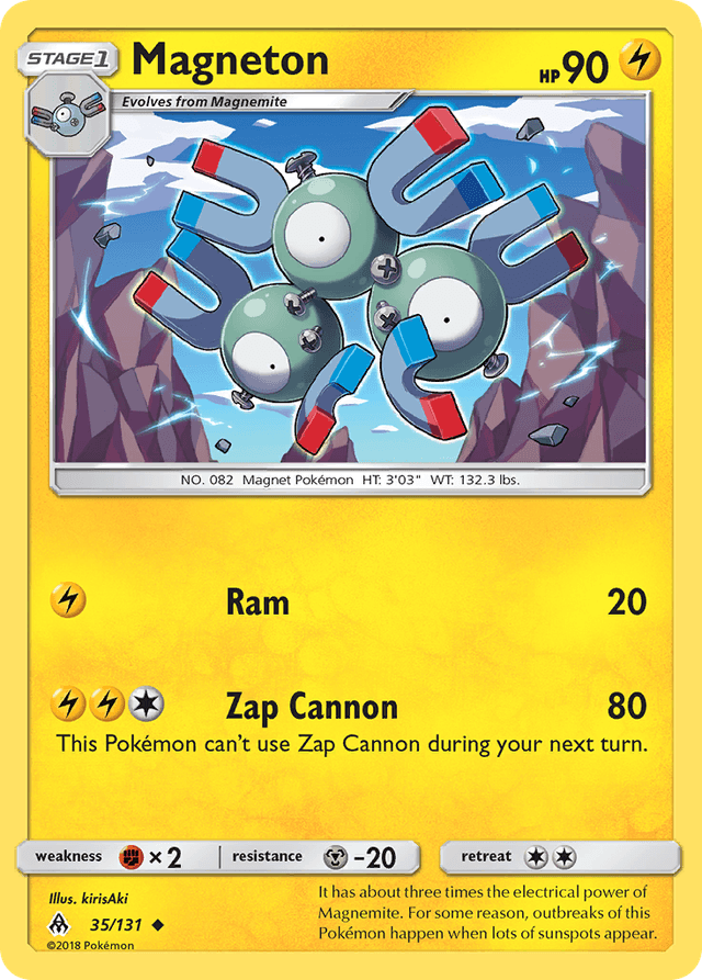 Carta Magneton 35/131 do set Forbidden Light — Pokémon TCG | Bynx