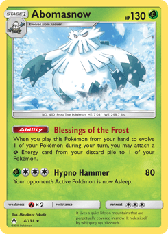 Abomasnow 4 — Forbidden Light