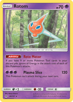 Rotom 40 — Forbidden Light