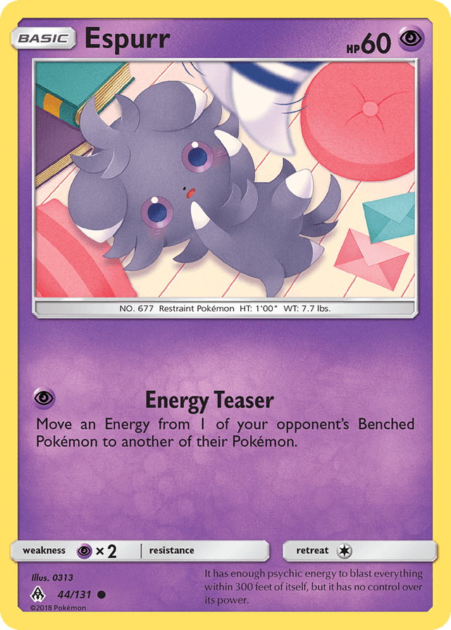 Carta Espurr 44/131 do set Forbidden Light — Pokémon TCG | Bynx