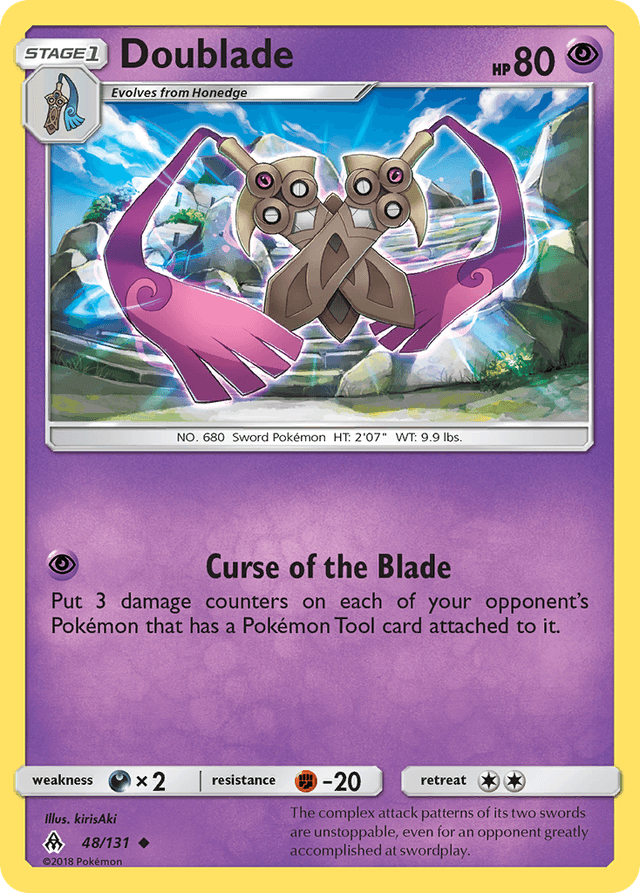 Carta Doublade 48/131 do set Forbidden Light — Pokémon TCG | Bynx