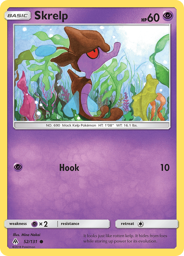 Carta Skrelp 52/131 do set Forbidden Light — Pokémon TCG | Bynx