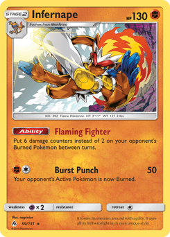 Infernape 59 — Forbidden Light