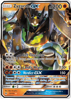 Zygarde-GX 73 — Forbidden Light