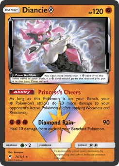 Diancie ◇ 74 — Forbidden Light