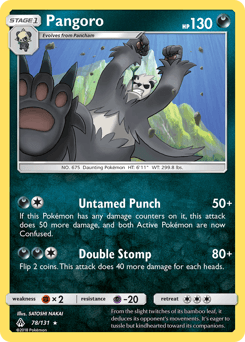 Pangoro 78 — Forbidden Light