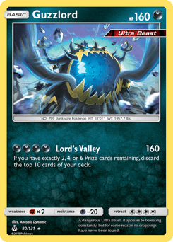 Guzzlord 80 — Forbidden Light