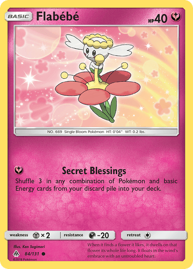Carta Flabébé 84/131 do set Forbidden Light — Pokémon TCG | Bynx