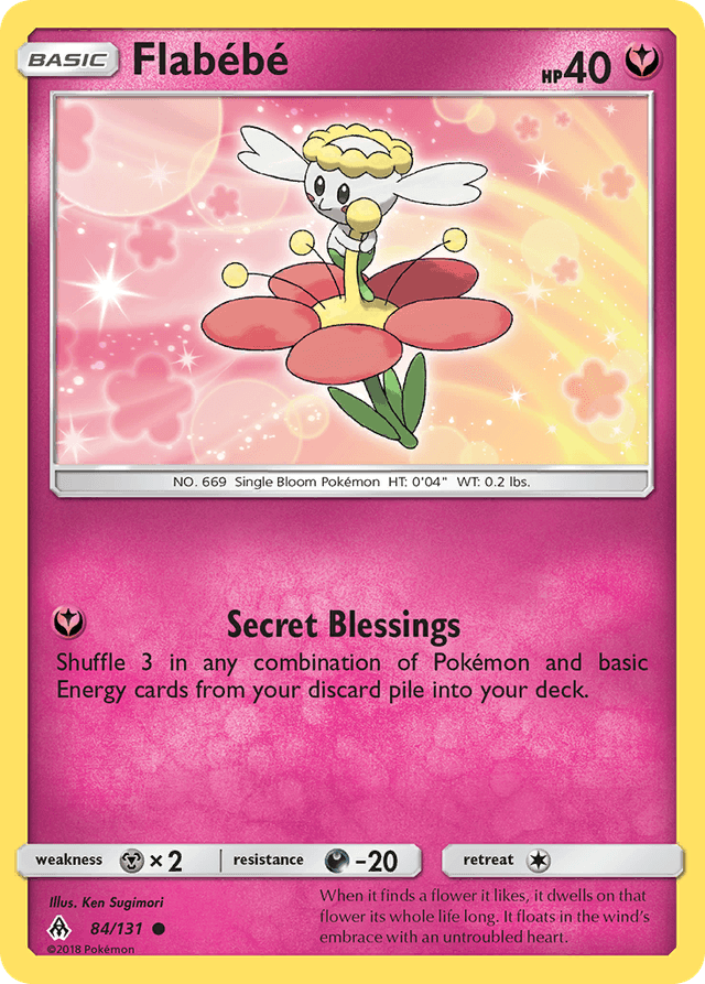 Carta Flabébé 84/131 do set Forbidden Light — Pokémon TCG | Bynx
