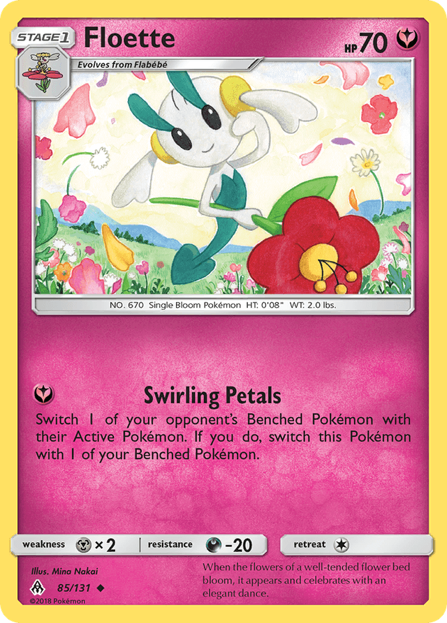 Carta Floette 85/131 do set Forbidden Light — Pokémon TCG | Bynx