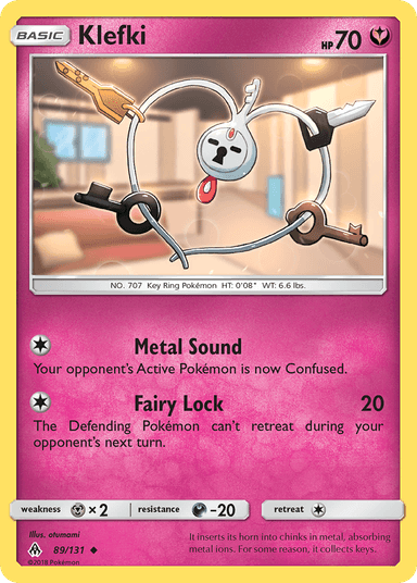 Carta Klefki 89/131 do set Forbidden Light — Pokémon TCG | Bynx