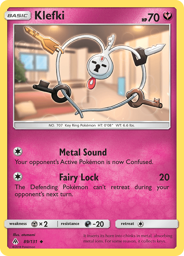 Carta Klefki 89/131 do set Forbidden Light — Pokémon TCG | Bynx