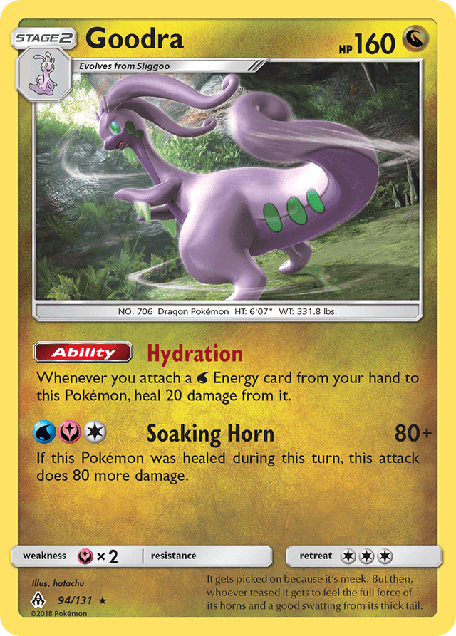 Carta Goodra 94/131 do set Forbidden Light — Pokémon TCG | Bynx