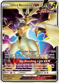 Ultra Necrozma-GX 95 — Forbidden Light