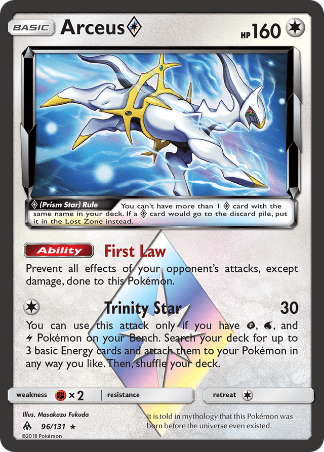Carta Arceus ◇ 96/131 do set Forbidden Light — Pokémon TCG | Bynx