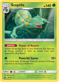 Sceptile 10 — Celestial Storm