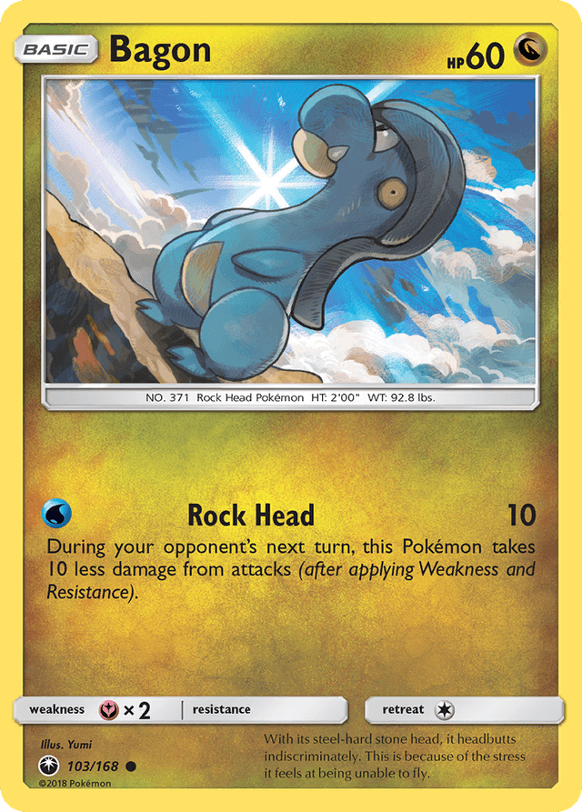 Carta Bagon 103/168 do set Celestial Storm — Pokémon TCG | Bynx
