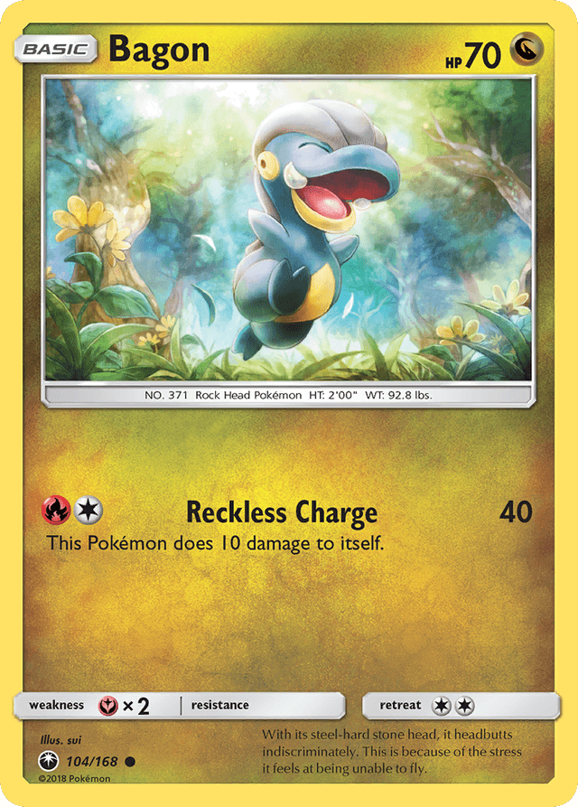 Carta Bagon 104/168 do set Celestial Storm — Pokémon TCG | Bynx