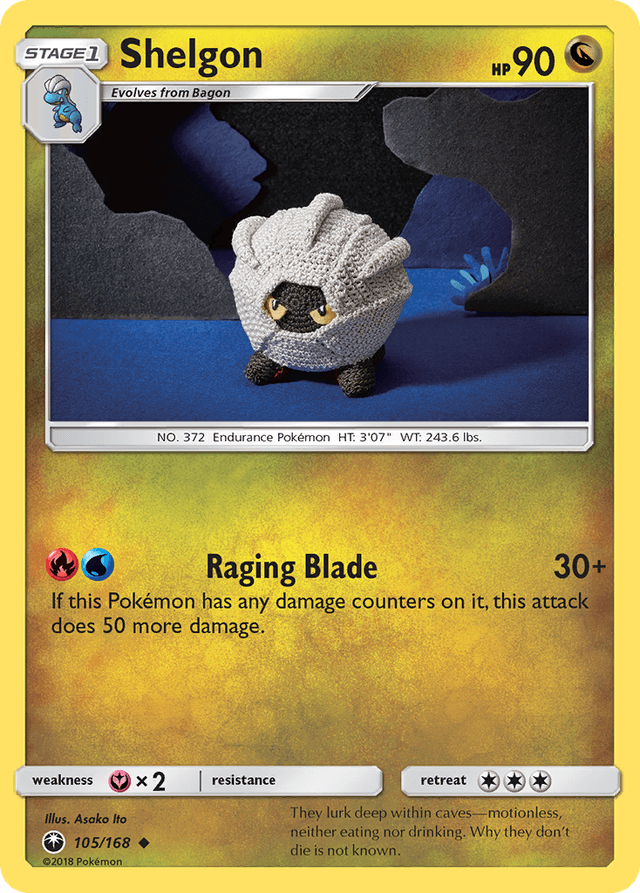 Carta Shelgon 105/168 do set Celestial Storm — Pokémon TCG | Bynx