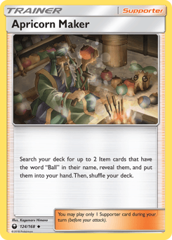 Apricorn Maker 124/168 — Tempestade Celestial