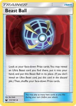 Beast Ball 125/168 — Tempestade Celestial