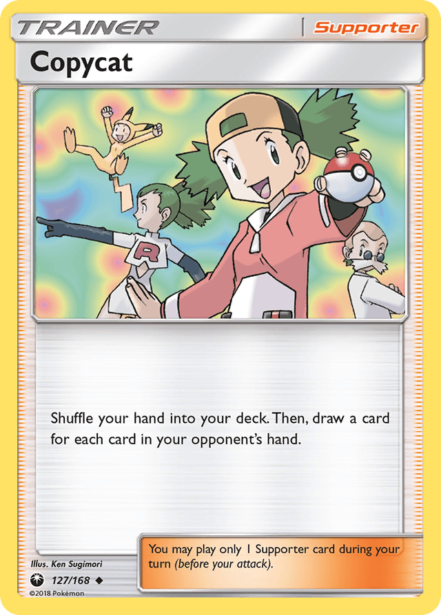 Carta Copycat 127/168 do set Celestial Storm — Pokémon TCG | Bynx