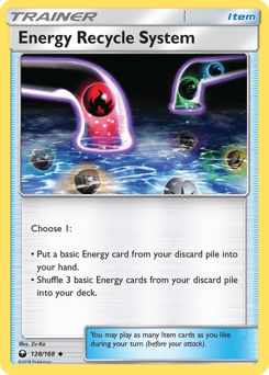 Energy Recycle System 128/168 — Tempestade Celestial