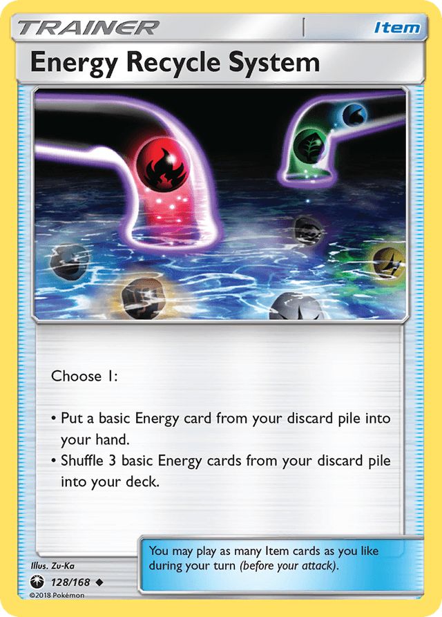 Carta Energy Recycle System 128/168 do set Celestial Storm — Pokémon TCG | Bynx
