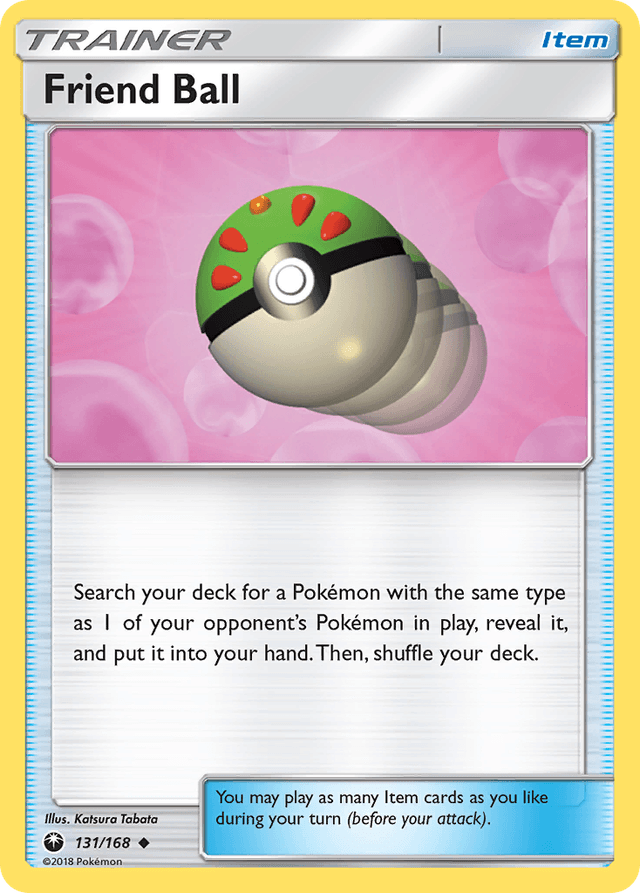 Carta Friend Ball 131/168 do set Celestial Storm — Pokémon TCG | Bynx